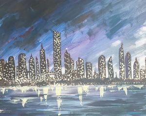 City at night - Art By J