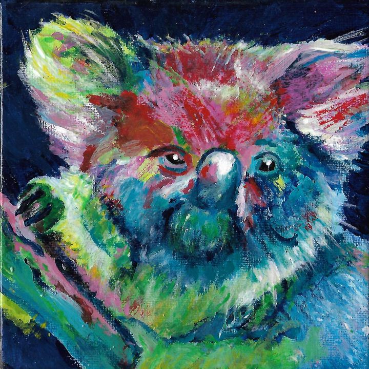 Colorful Koala Paint By Numbers