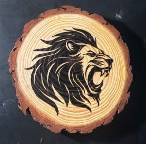 Engraving wood Art - Sam