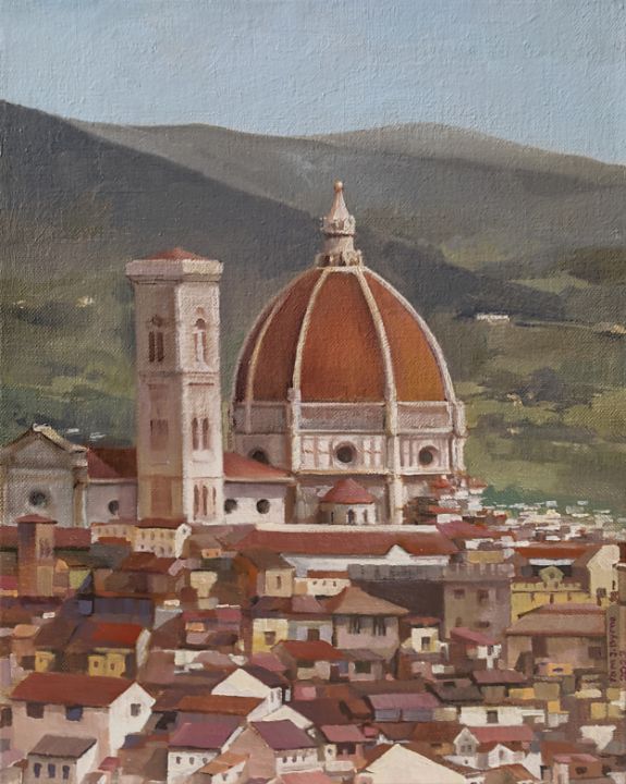 The Duomo from Bellosguaro - Tom J. Byrne