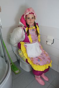 maids in plastic clothes - Photography