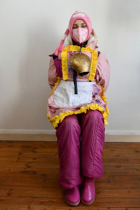 tam lastik pantolonlu kız bebek - maids in plastic clothes - Photography,  People & Figures, Female Form, Clothed - ArtPal