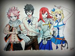 More Natsu Art :) Jakeaart - Illustrations ART street