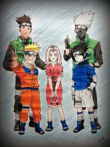 Naruto Draw - Kira Art - Drawings & Illustration, People & Figures,  Animation, Anime, & Comics, Anime - ArtPal