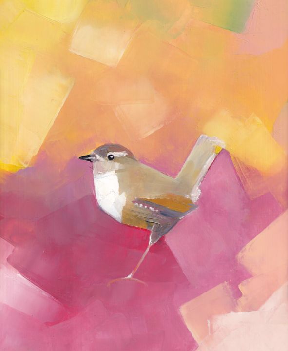 Bird in the lovely garden - Oollja-gallery