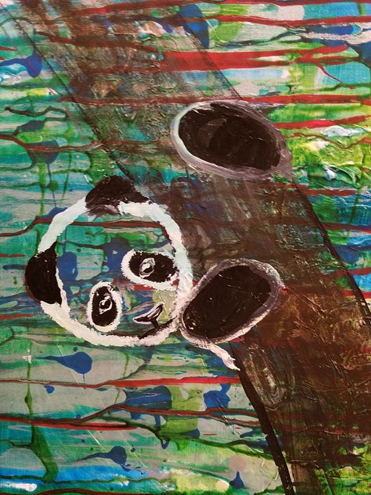 Bamboo Baby - Faces Of The Endangered - Paintings & Prints, Animals ...