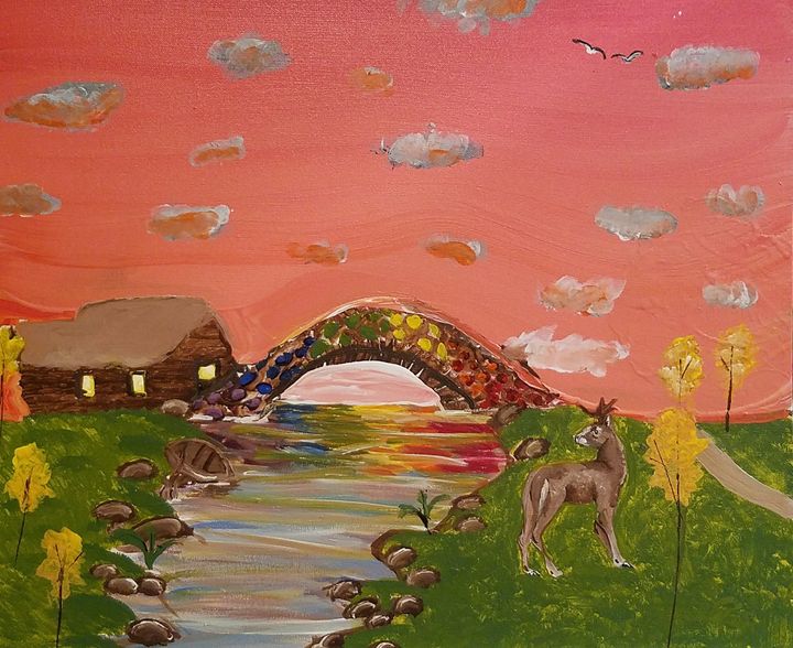 Rainbow Bridge - Faces Of The Endangered - Paintings & Prints, Animals,  Birds, & Fish, Other Animals, Birds, & Fish - ArtPal