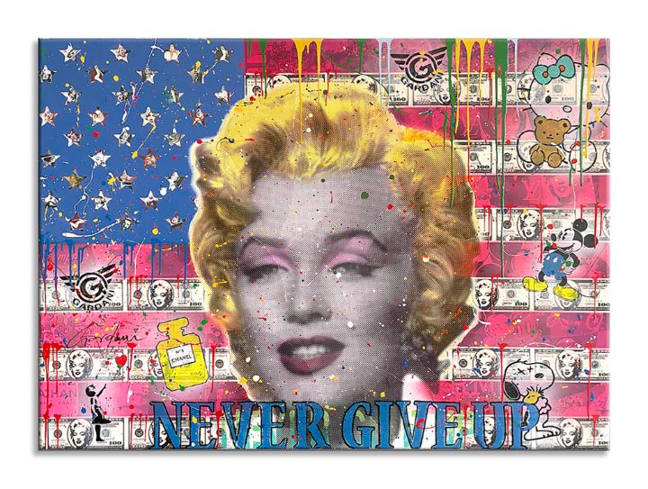 Marilyn Monroe X Louis Vuitton Painting