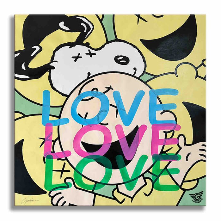 Snoopy i love u lots! - Gardani - Paintings & Prints, People & Figures,  Animation, Anime, & Comics, Comics - ArtPal