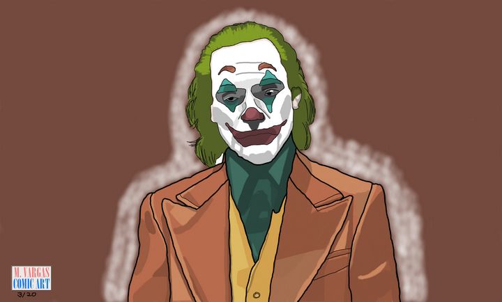 Joker Comic Fan Art - Graphite & Digital Art