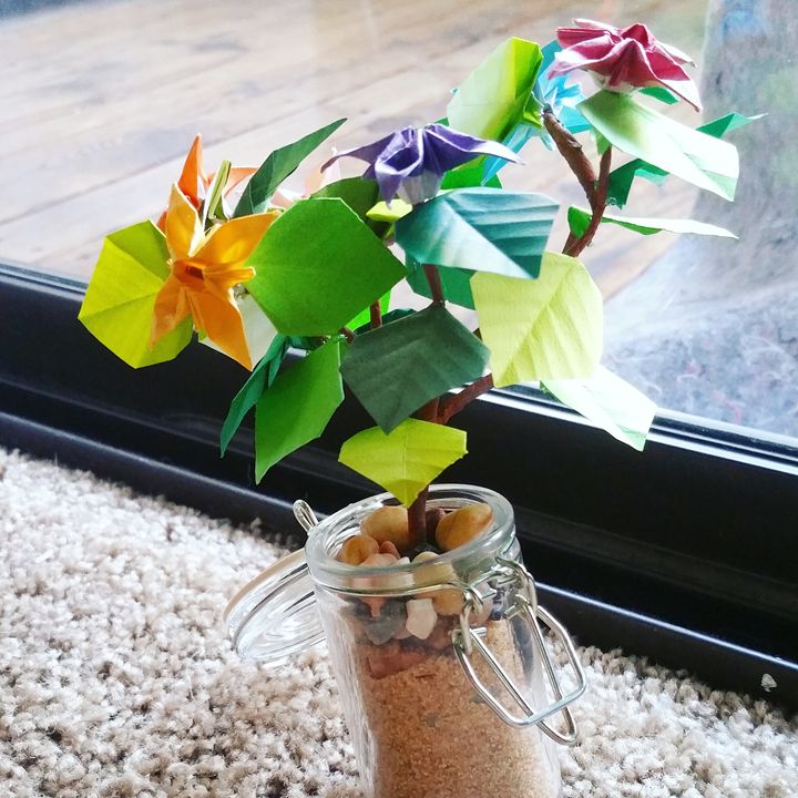 XSmall Flowering Bonsai Jar - JelliArt