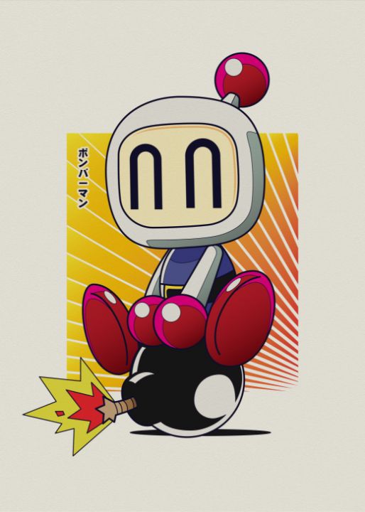 Retro bomberman clearance