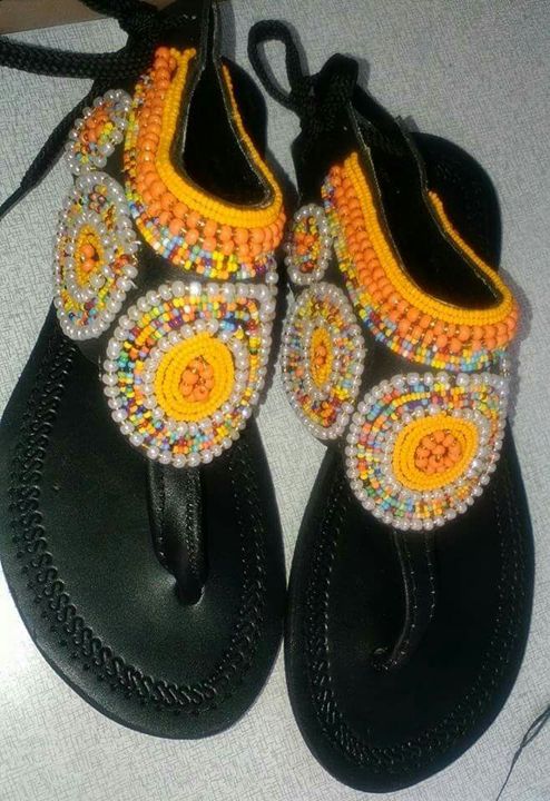 Maasai Inspired Sandals - Stramaxstore
