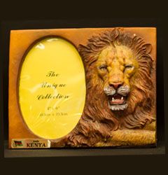 Lion Board Picture Frame