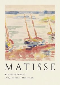 Matisse Boat Print