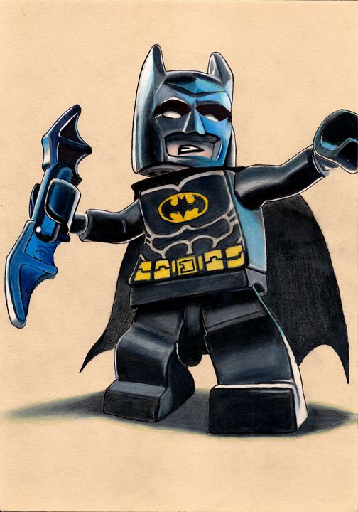 Lego Batman - Salicio Illustration - Drawings & Illustration, Childrens  Art, Comics - ArtPal