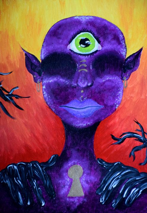 The Third Eye Dragon S Lair Masks And Oddities Paintings Prints Fantasy Mythology Fantasy Men Women Females Artpal