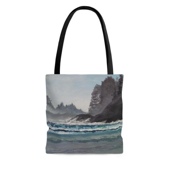 Tote Bag Tofino, Cox Bay Beach - Tatsianas Art NatureHub