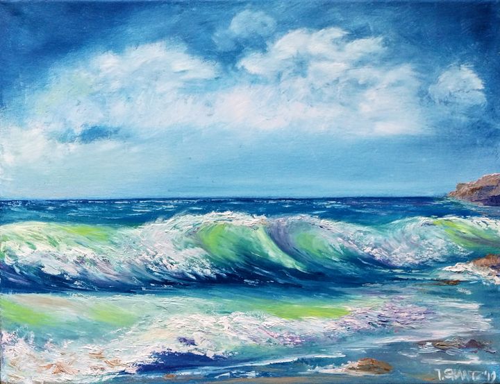 Ocean Waves - Tatsianas Art NatureHub