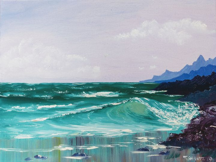 West Coast Seascape - Tatsianas Art NatureHub