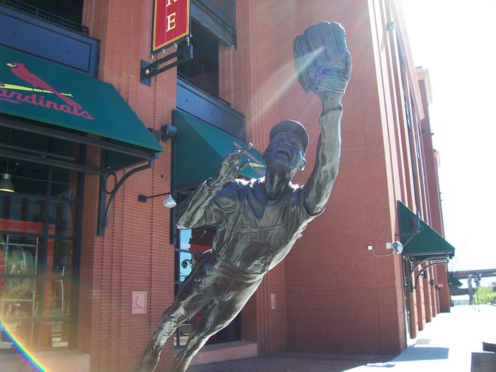 Stan Musial Statue - Crimson & Teal Creations - Photography