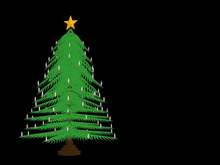 Christmas Tree - Kathy Gold Art