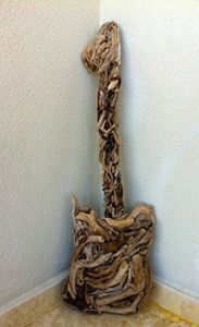 Driftwood Guitar- wall art - DriftWoodDR