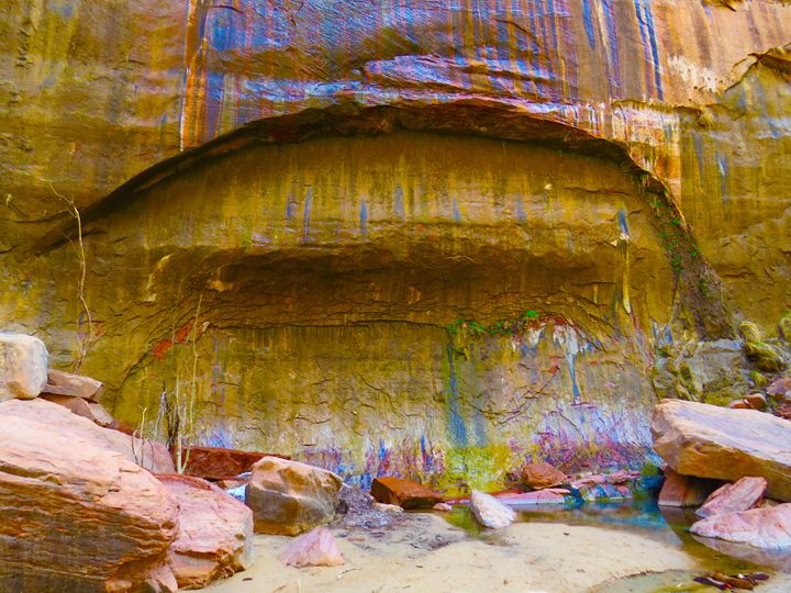 Heaping Rocks Photography Weeping Rock - Jodie Herpel - Photography, Landscapes & Nature, Natural ...