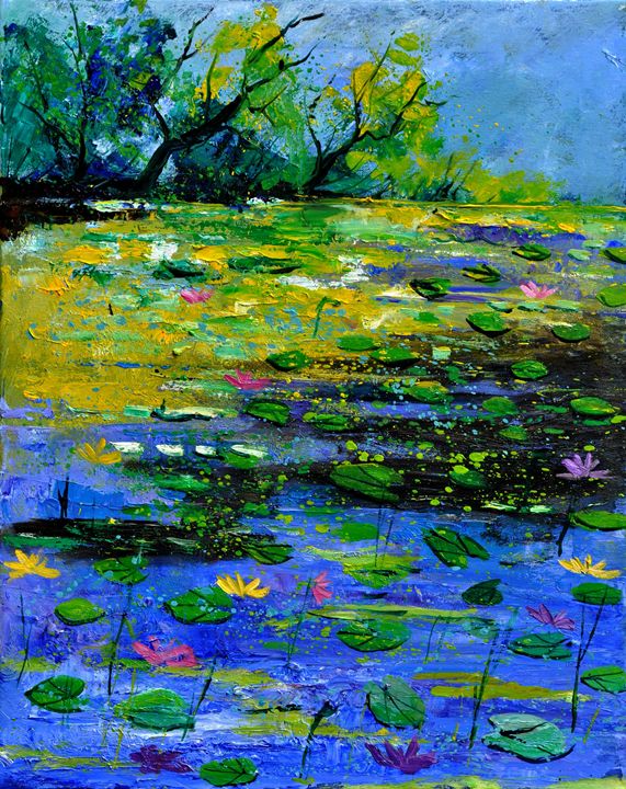 pond 452170 - Pol Ledent's paintings