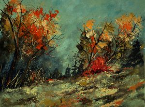 in the wood 452101 - Pol Ledent's paintings