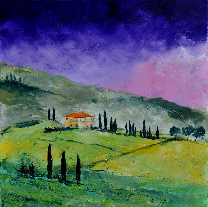 tuscany 663110 - Pol Ledent's paintings