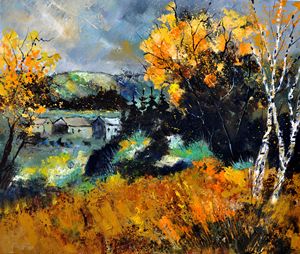 Autumn in Ardennes 67 - Pol Ledent's paintings