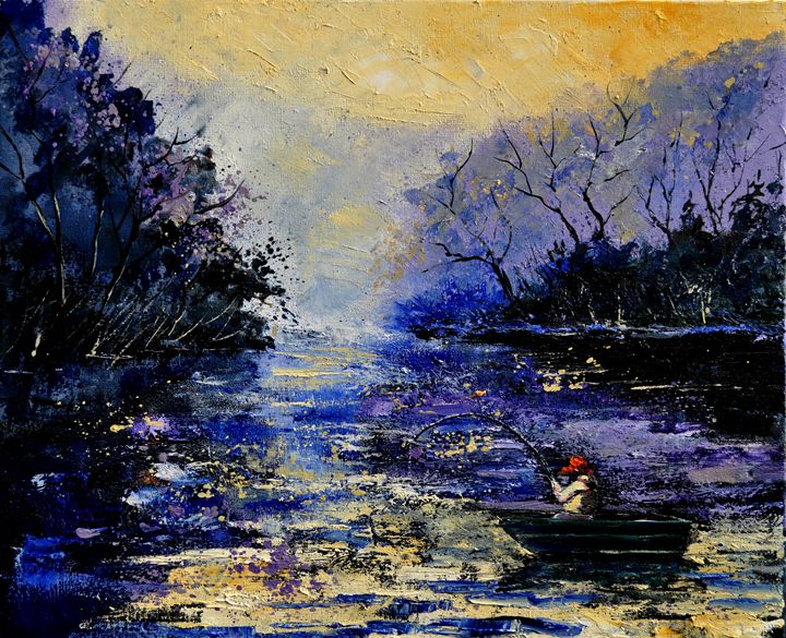Fishing 56 - Pol Ledent's paintings