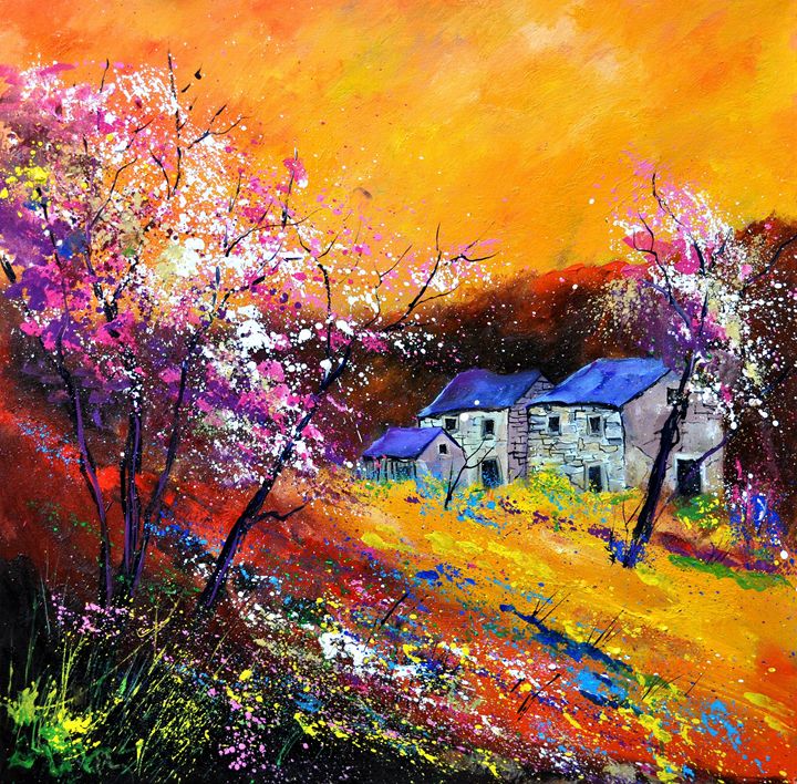 Spring 883111 - Pol Ledent's paintings
