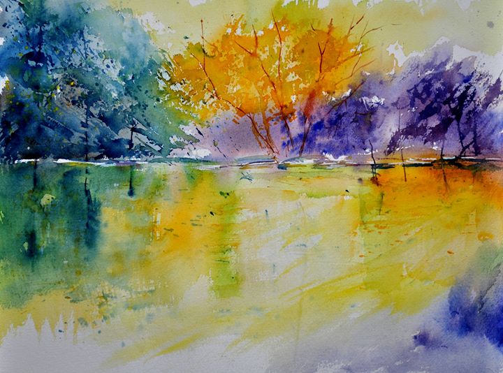 watercolor 219041 - Pol Ledent's paintings
