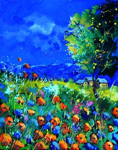 poppies 454170 - Pol Ledent's paintings