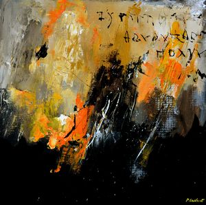 Ode to a grecian wall - Pol Ledent's paintings