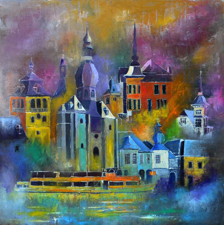 Magic city - Pol Ledent's paintings