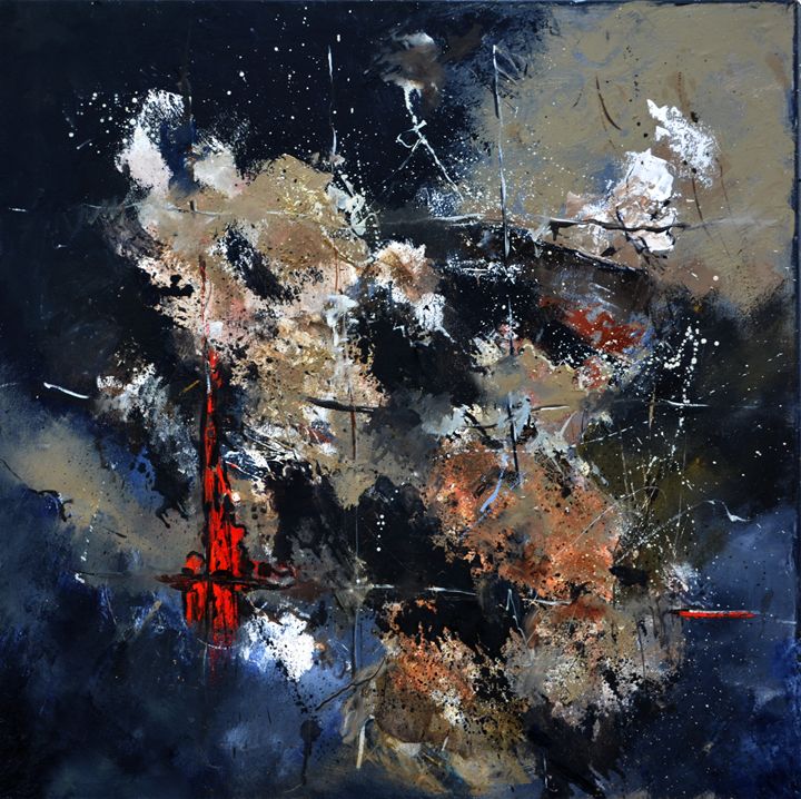 red signal - Pol Ledent's paintings