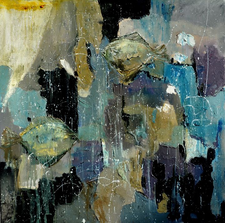 two tarbots - Pol Ledent's paintings