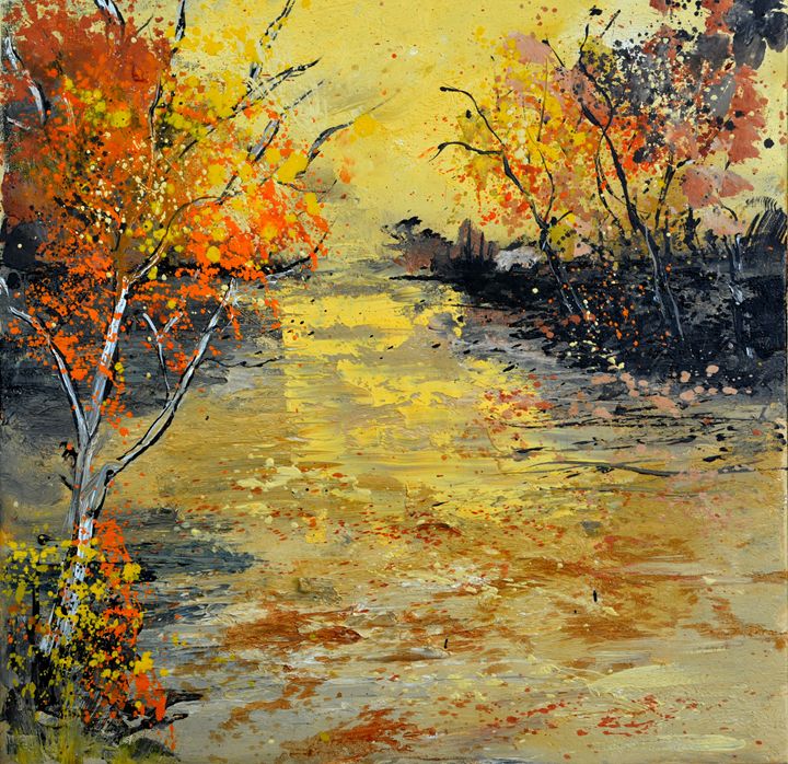 Pond 556180 - Pol Ledent's paintings