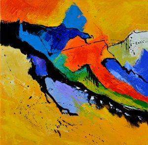bstract 5551802 - Pol Ledent's paintings