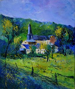spring in Eneilles - Pol Ledent's paintings