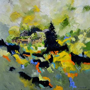 Ardennes landscape - Pol Ledent's paintings