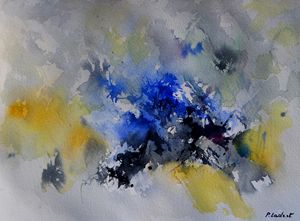 Blue flight - Pol Ledent's paintings