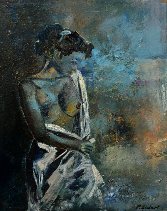 Roman nude - Pol Ledent's paintings