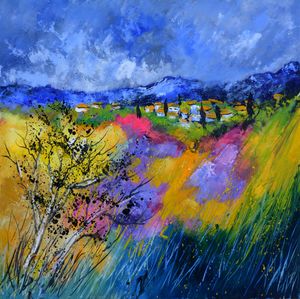 Colourful provence - Pol Ledent's paintings