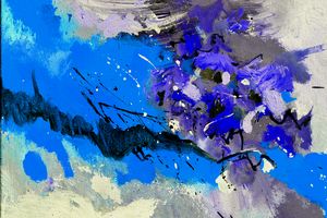 Blue sea - Pol Ledent's paintings