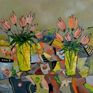 Tulips - Pol Ledent's paintings