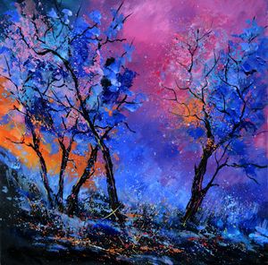Merlin's dwelling place - Pol Ledent's paintings